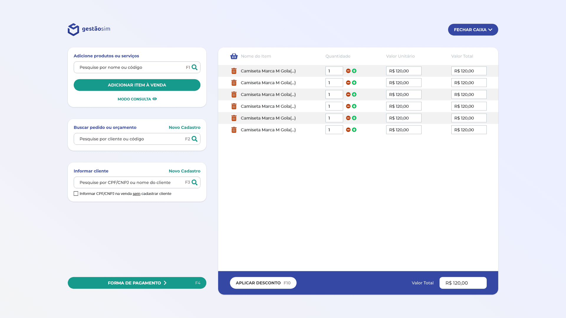 PDV — Venda ERP