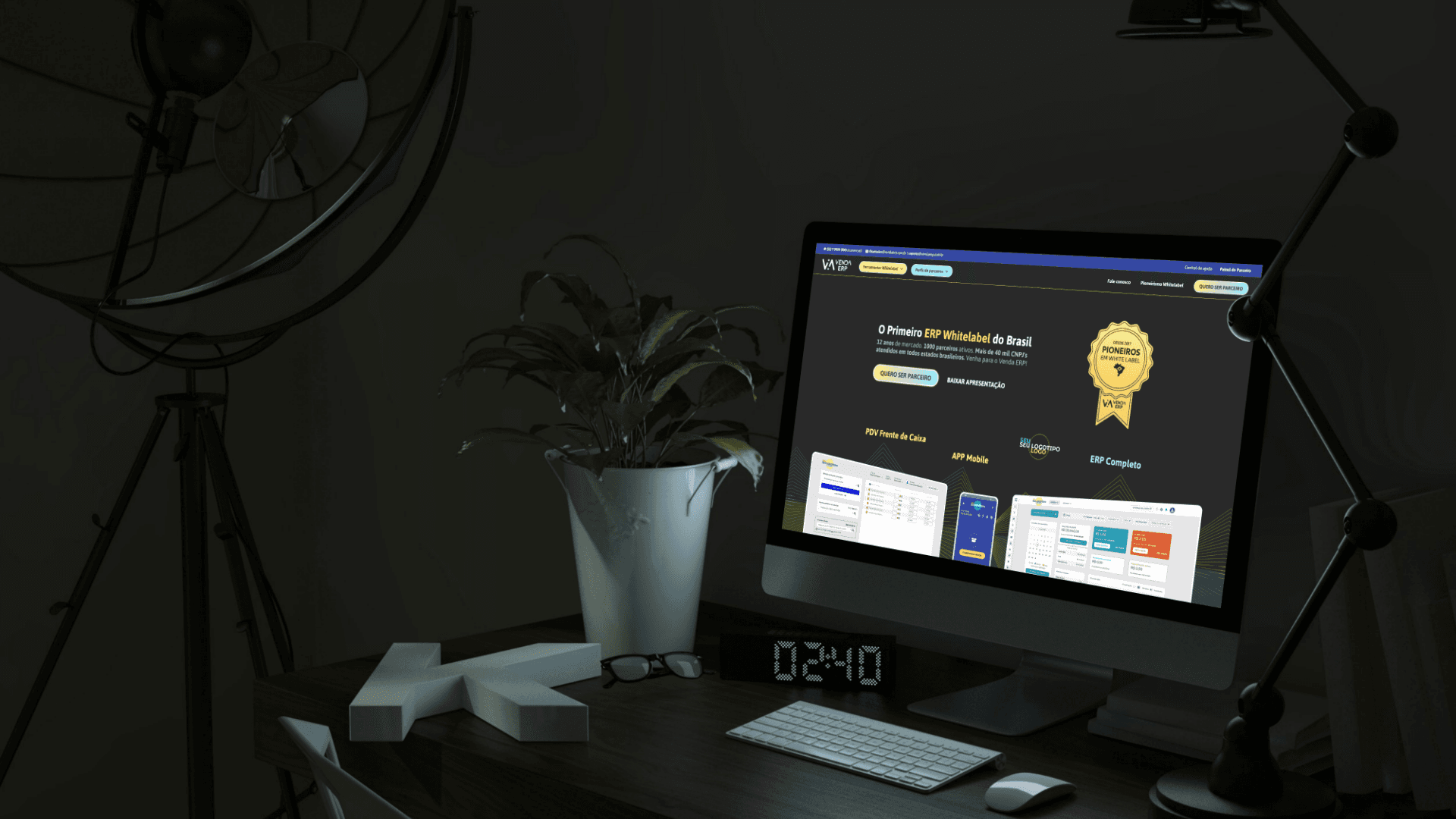 Venda ERP — plataforma comercial para parceiros e revendas de ERP